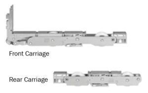 AGB lift slide door carriages